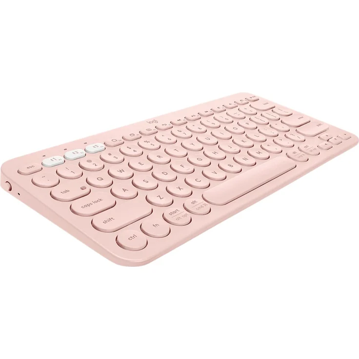Logitech K380 Multi-Device Bluetooth® Keyboard Tastatur QWERTZ Deutsch Pink (920-009583) – Bild 6