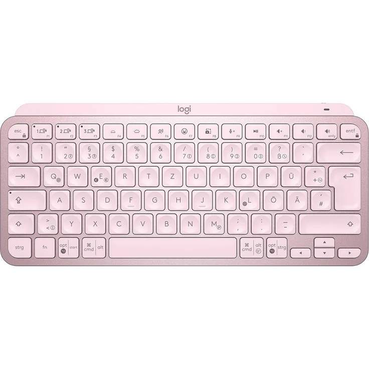 Logitech MX Keys Mini Minimalist Wireless Illuminated Keyboard (920-010500) Englisch QWERTY – Bild 1