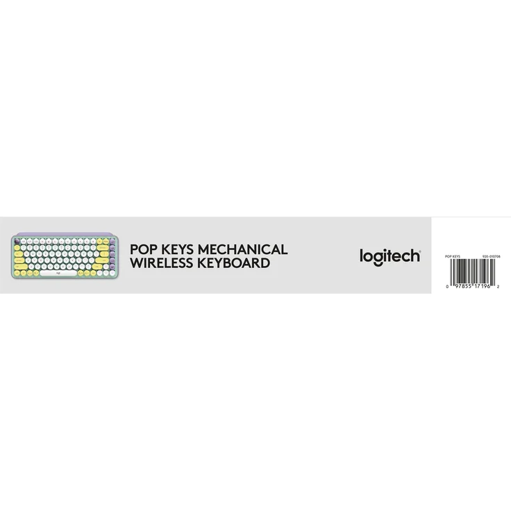 Logitech POP Keys Wireless Mechanical Keyboard With Emoji Keys Tastatur Bluetooth AZERTY Französisch Mintfarbe (920-010723) – Bild 10