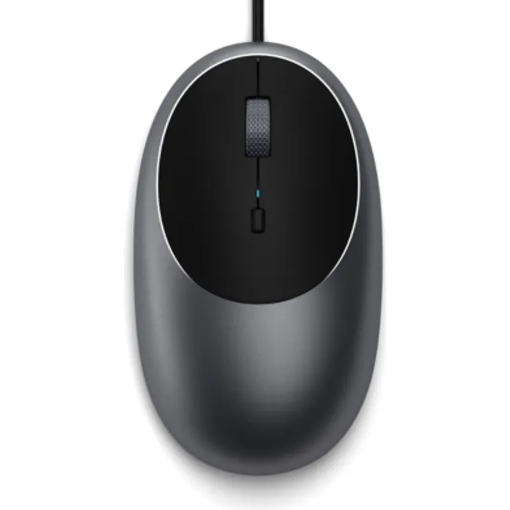 Satechi C1 USB-C Wired Mouse Space Gray