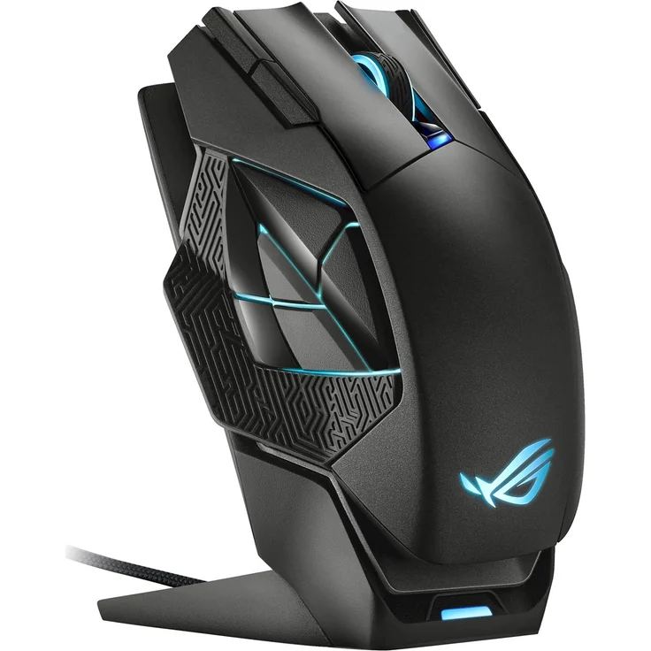 ASUS ROG Spatha X schwarz, Maus, rechtshänder – Bild 2