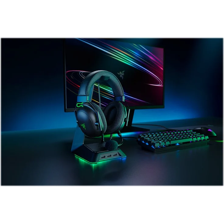Razer BlackShark V2 mit USB Soundkarte - Kabelgebundenes Multiplattform-E-Sport-Headset mit USB-Soundkarte – Bild 6