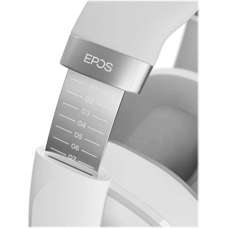 EPOS H6 PRO Kabelgebundenes Gaming Headset Closed, Weiß – Bild 4