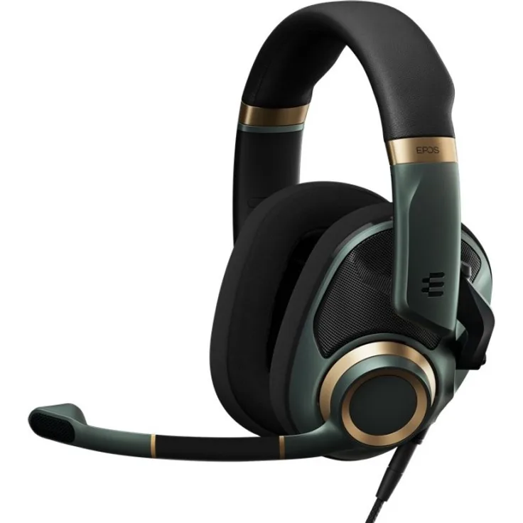 EPOS H6 PRO Kabelgebundenes Gaming Headset Open, Grün
