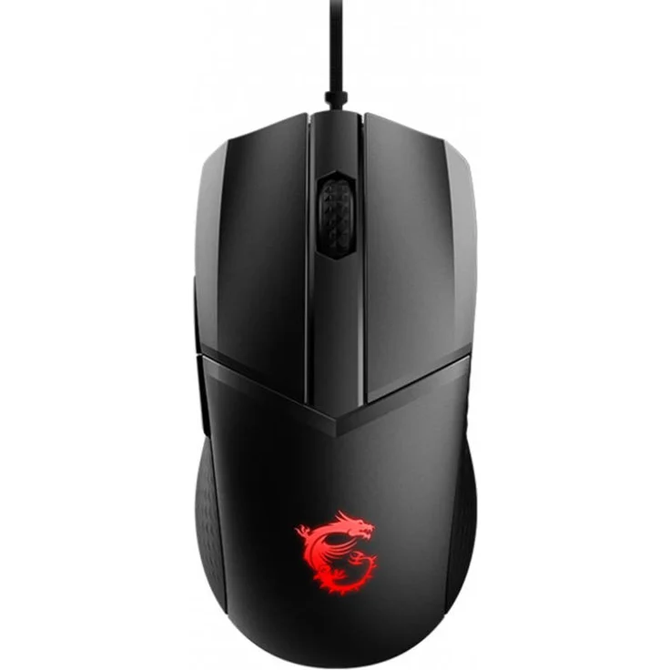 MSI CLUTCH GM41 LIGHTWEIGHT V2 - Maus - optisch - 6 Tasten - kabelgebunden - USB (S12-0400D20-C54) – Bild 2