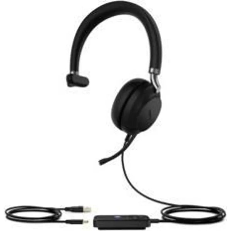 Yealink Headset UH 38 Mono Teams-W-O BAT, UH38 Mono Teams-W-O BAT