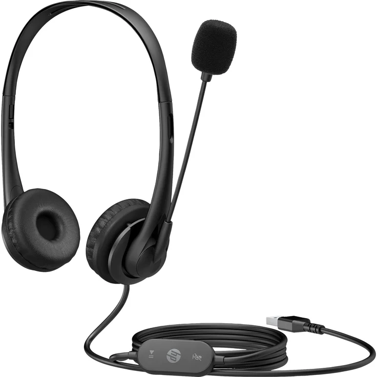 HP Wired USB-A Stereo Headset EURO – Bild 3