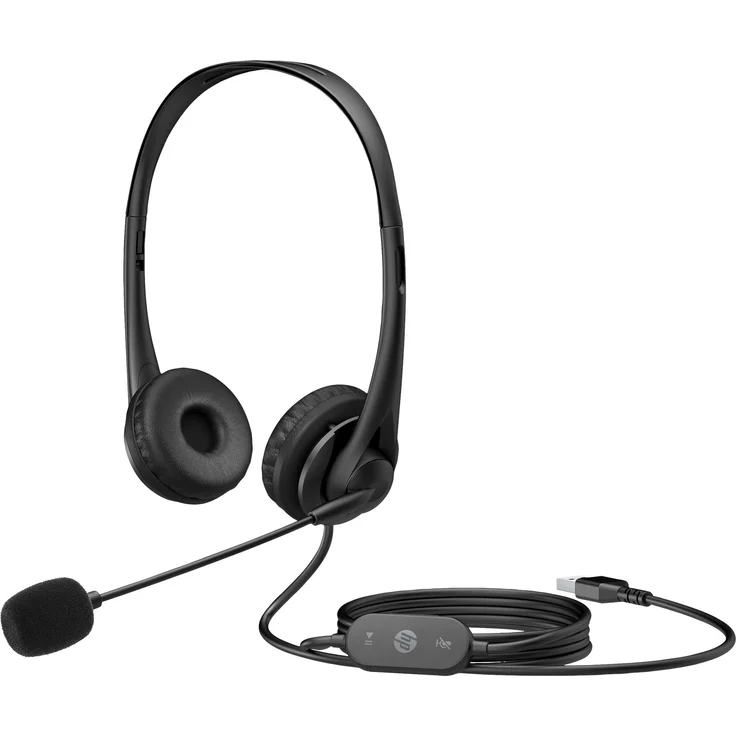 HP Wired USB-A Stereo Headset EURO – Bild 2