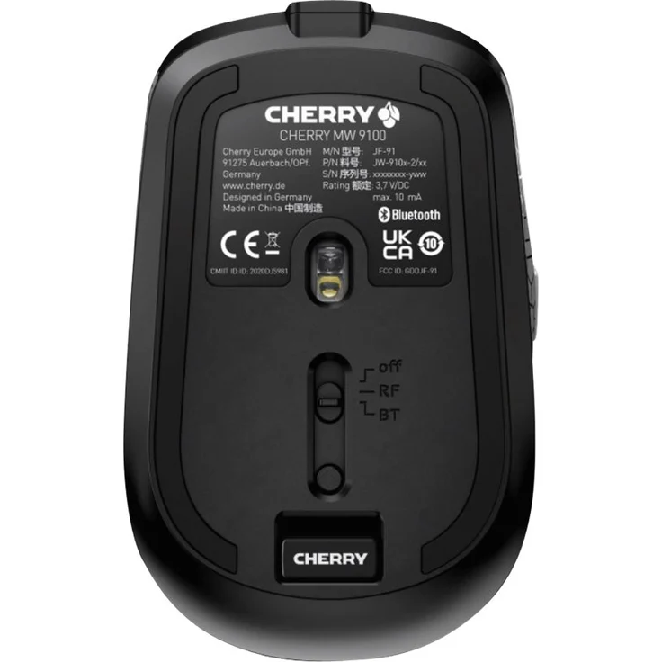 CHERRY MSM MW 9100 Wireless schwarz Rechargeable – Bild 5