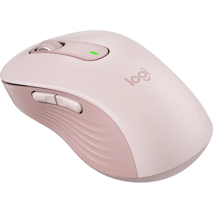 Logitech Signature M650 L - Maus - large size - optisch - 5 Tasten - kabellos - Bluetooth, 2,4 GHz - Logitech Logi Bolt USB-Receiver - rosé (910-006237) – Bild 6