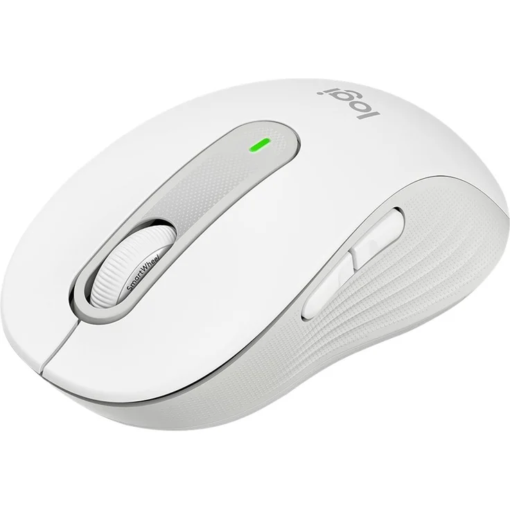 Logitech Signature M650 L - Maus - large size - Für Linkshänder - optisch - 5 Tasten - kabellos - Bluetooth, 2.4 GHz - Logitech Logi Bolt USB-Receiver - Off-White – Bild 7