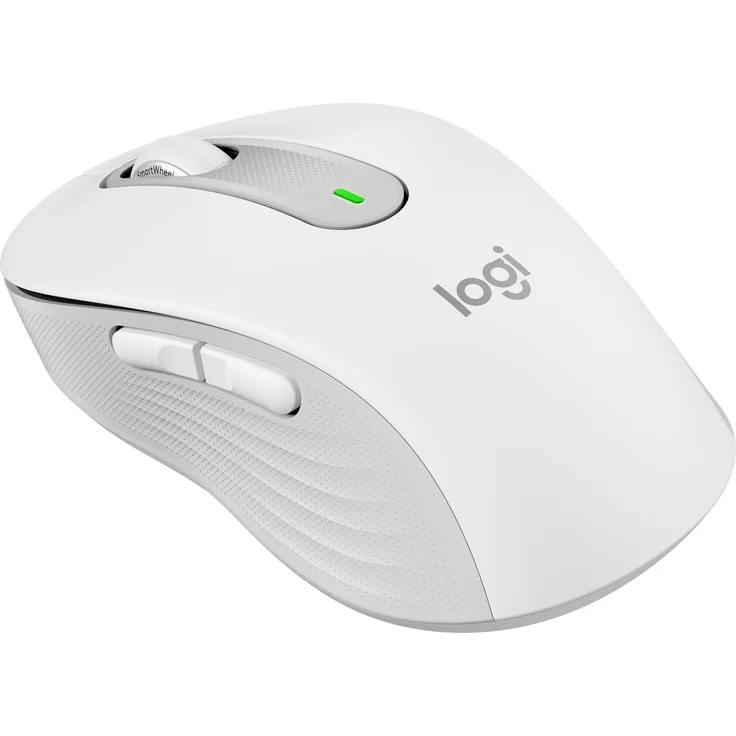 Logitech Signature M650 L - Maus - large size - Für Linkshänder - optisch - 5 Tasten - kabellos - Bluetooth, 2.4 GHz - Logitech Logi Bolt USB-Receiver - Off-White – Bild 4