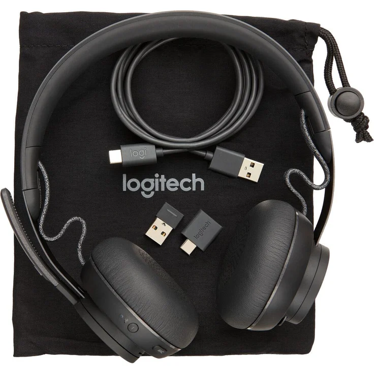 Logitech Headset USB Zone Wireless MS – Bild 5