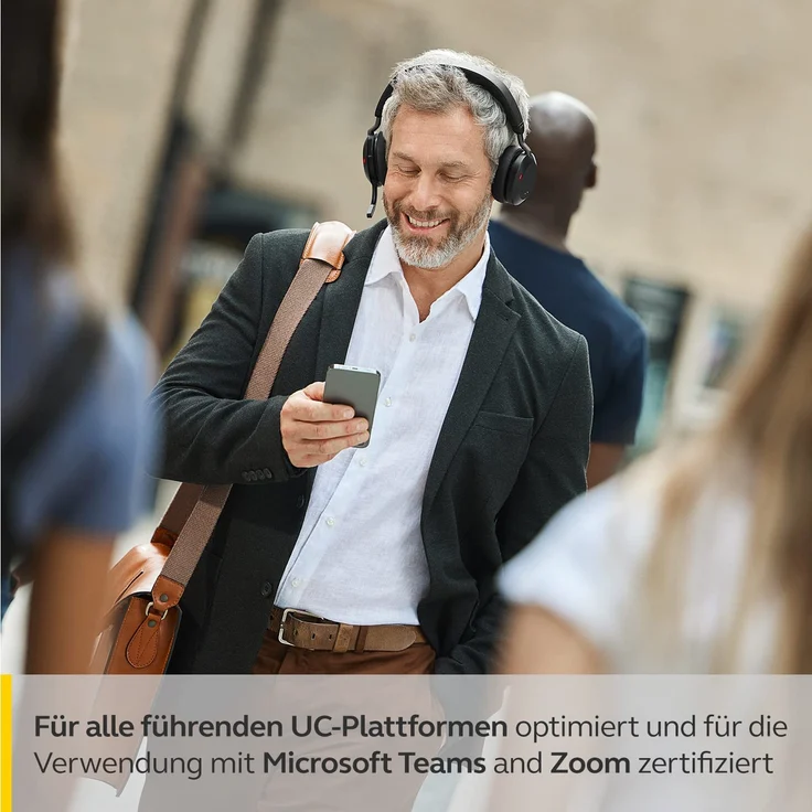 Jabra Evolve 2 75 Link380a On-Ear MS bluetooth – Bild 5