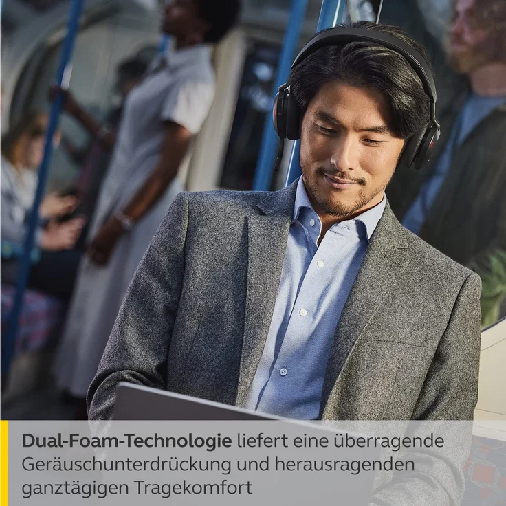 Jabra Evolve 2 75 Link380a On-Ear MS bluetooth – Bild 4
