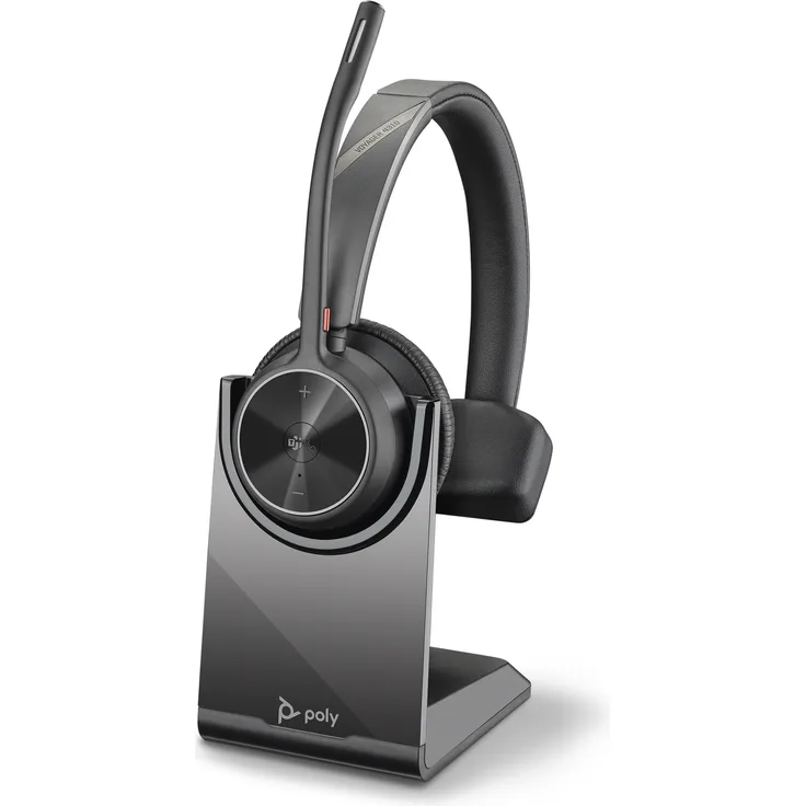 Poly BT Headset Voyager 4310 UC Mono USB-A Teams mit Stand