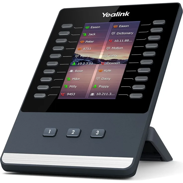 Yealink EXP43 Tastaturerweiterung Farbmodul für Yealink T43U / T46U / T48U IP-Telefone