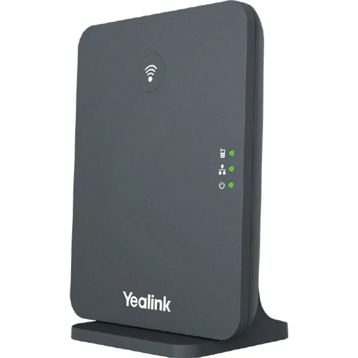 Yealink W70B - DECT Basisstation für schnurloses Telefon/VoIP-Telefon mit Rufnummernanzeige