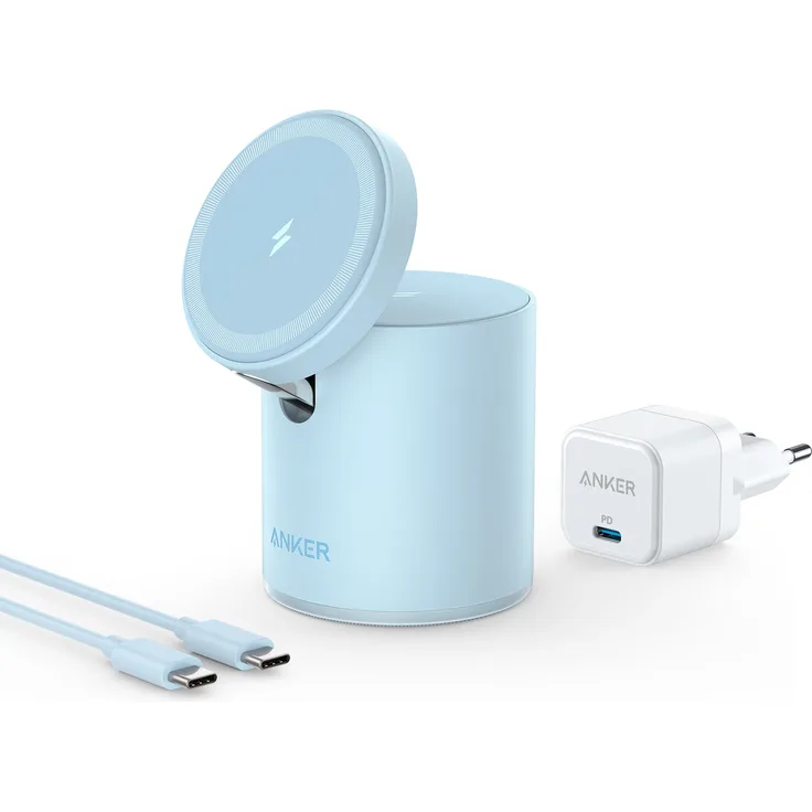 Anker 623 Magnetic Wireless Charger (MagGo), 1,5 m, blau (B2568331)