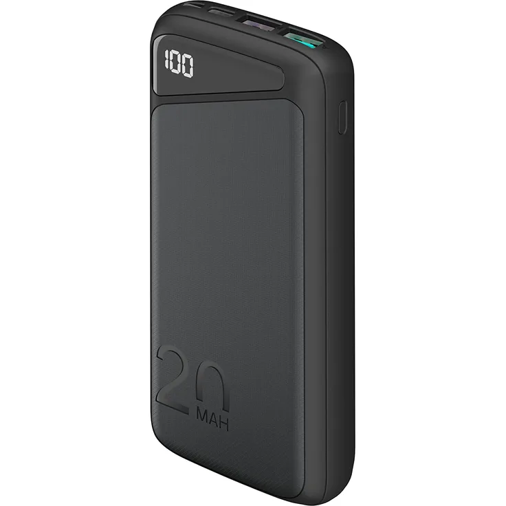 Goobay Schnelllade-Powerbank 20.000 mAh USB-C PD QC 3.0 53939