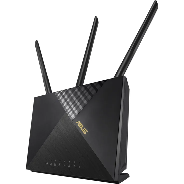ASUS 4G-AX56 - Wireless Router - WWAN - 4-Port-Switch - GigE - 802.11a-b-g-n-ac-ax