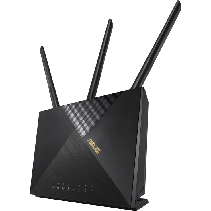 ASUS 4G-AX56 - Wireless Router - WWAN - 4-Port-Switch - GigE - 802.11a-b-g-n-ac-ax – Bild 1