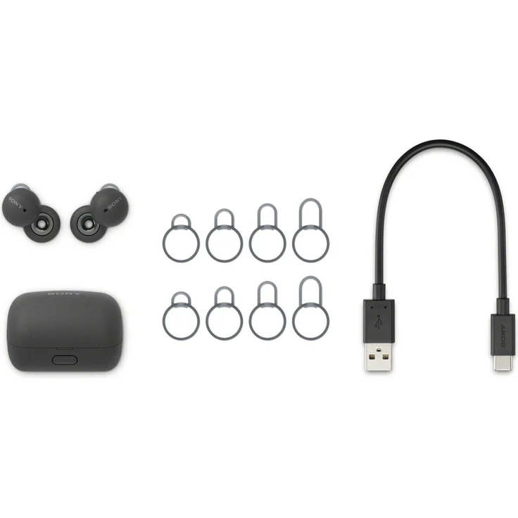 WF-L900 Linkbuds In-Ear Bluetooth Kopfhörer True Wireless Stereo (TWS) 17 h Laufzeit IPX4 (Schwarz) (Schwarz) () – Bild 4