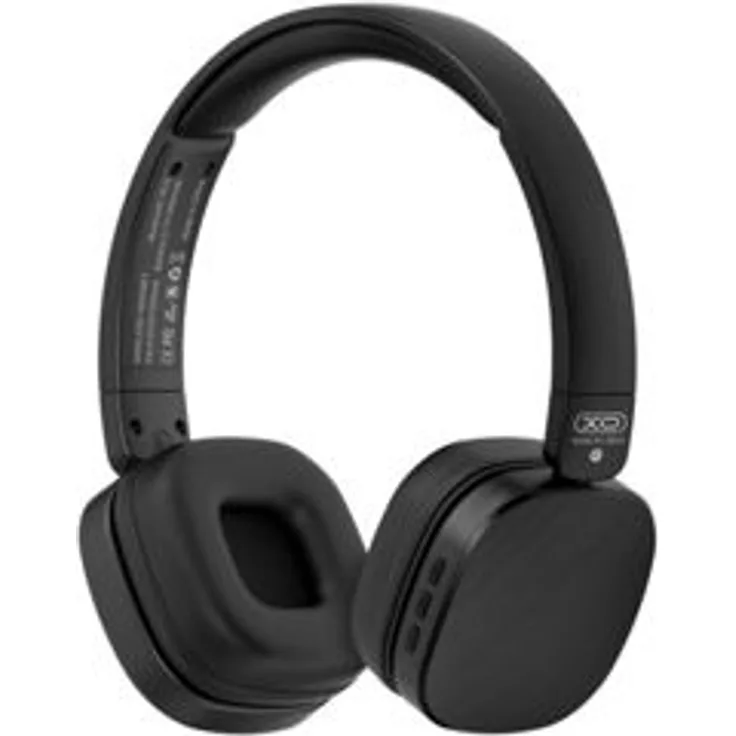 XO Bluetooth Kopfhörer BE23 Over-Ear Headset Drahtlos mit eingebautes Mikrofon schwarz