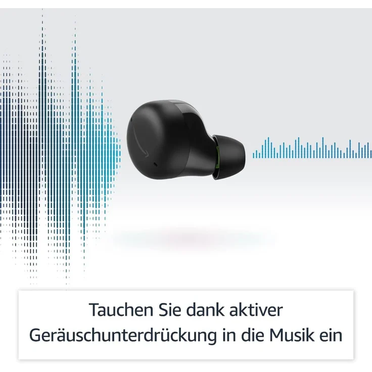 Amazon Echo Buds (2. Gen) (B085WV3FZM) True Wireless In-Ear-Kopfhörer, Amazon Alexa, weiß – Bild 3
