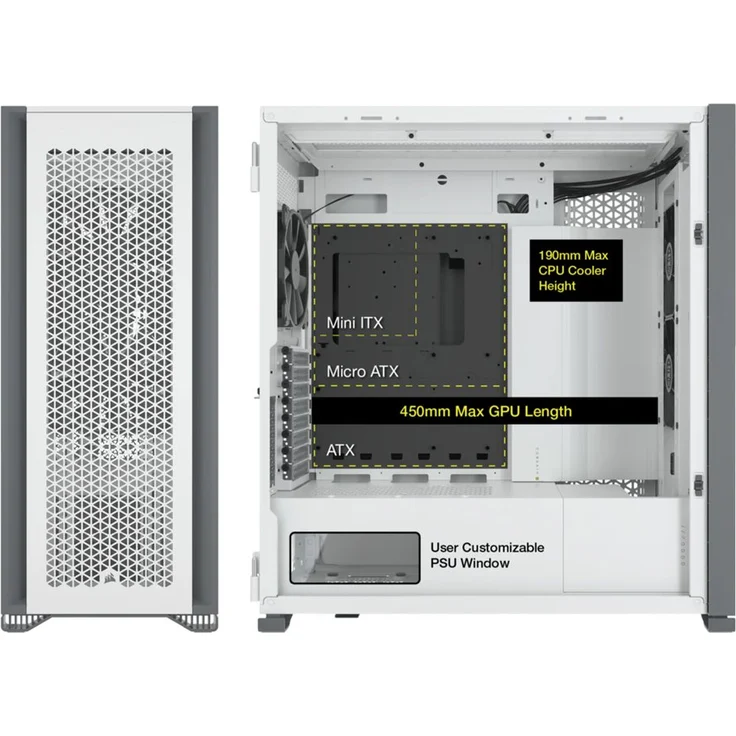 Corsair 7000D AIRFLOW Full Tower Weiß (CC-9011219-WW) – Bild 14