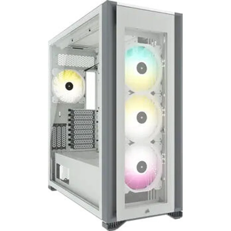 Corsair iCUE 7000X RGB Full Tower Weiß (CC-9011227-WW) – Bild 1