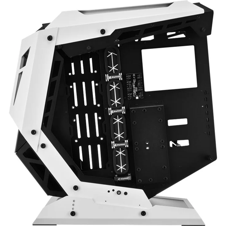 Sharkoon ELITE SHARK CA700 Tower Schwarz, Weiß – Bild 5