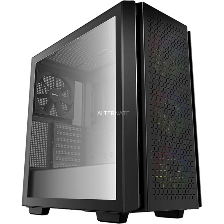 DeepCool CG560 Midi Tower Schwarz (R-CG560-BKAAE4-G-1)