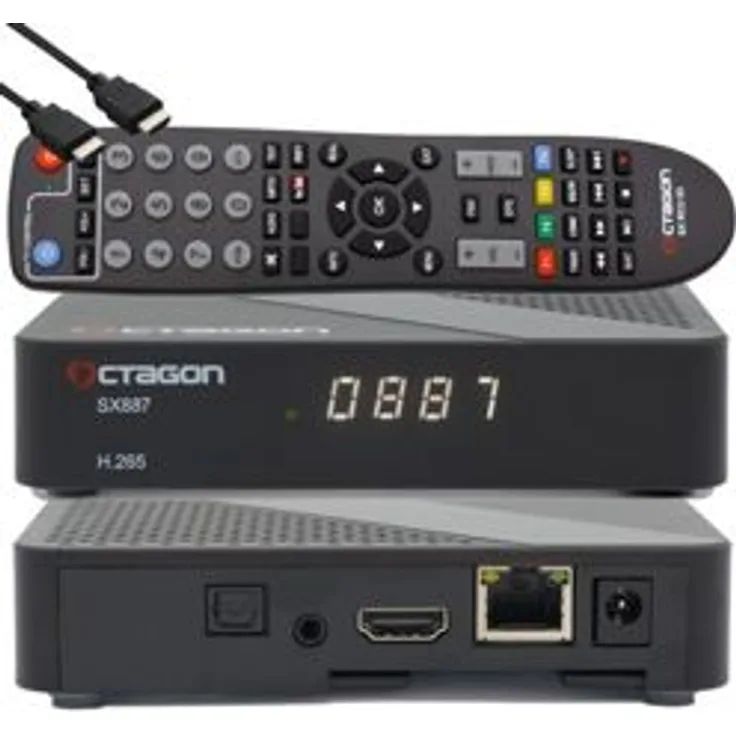 OCTAGON SX887 IP-Receiver Full HD black