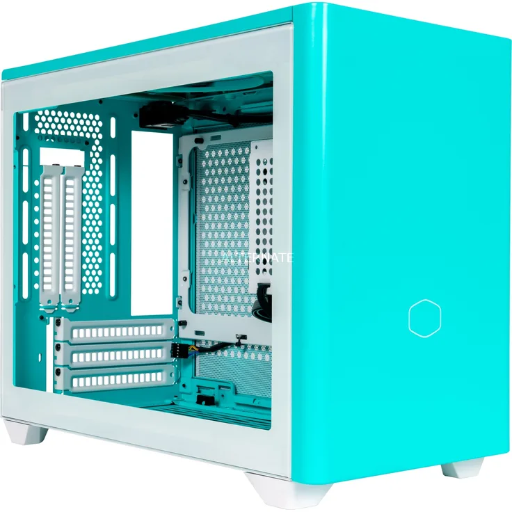 Cooler Master MasterBox NR200P Small Form Factor (SFF) Cyan, Weiß (MCB-NR200P-ACNN-S00)