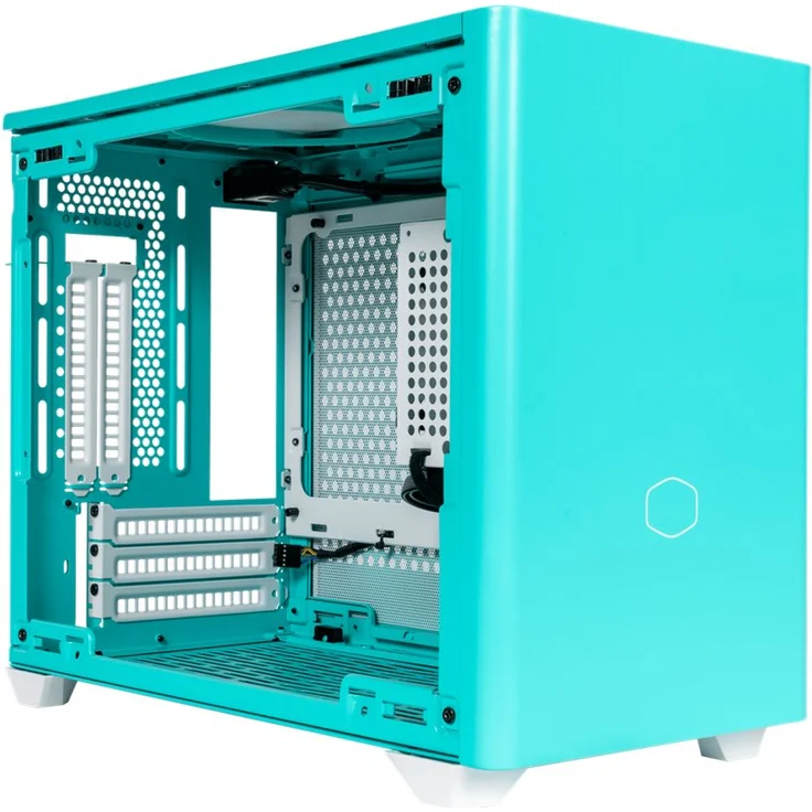 Cooler Master MasterBox NR200P Small Form Factor (SFF) Cyan, Weiß (MCB-NR200P-ACNN-S00) – Bild 9