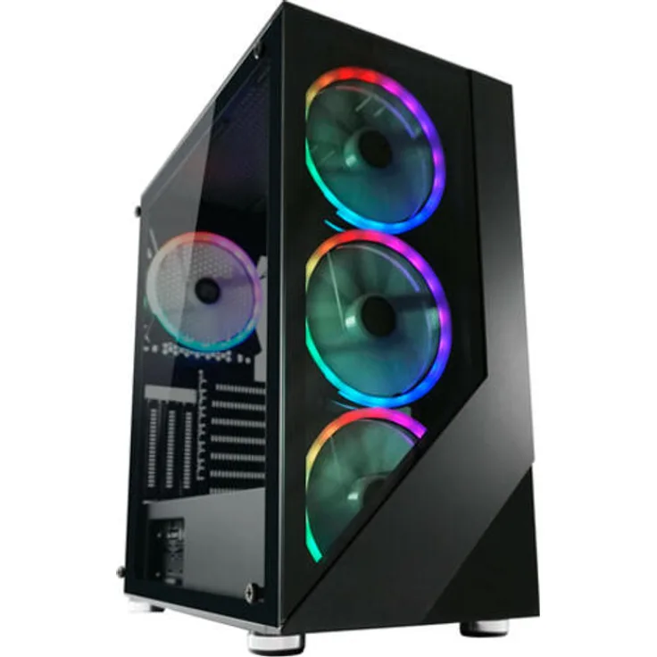 LC-Power Gaming 803B Midi Tower Schwarz (LC-803B-ON)