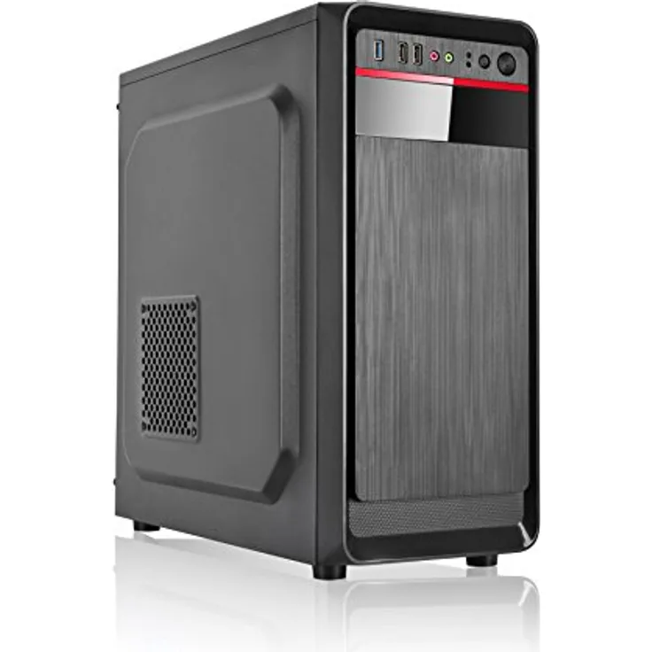 L-Link KLUSTER Computer-Gehäuse Tower Schwarz 500 W (KLUSTER)