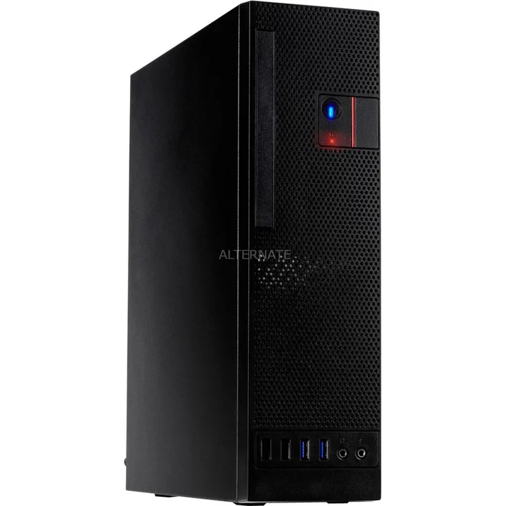 Inter-Tech S-331 Desktop Schwarz (88881350)