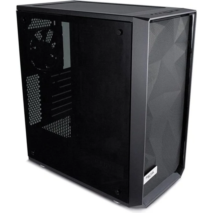Fractal Design Meshify C – TG Midi Tower Schwarz, Transparent (FD-CA-MESH-C-BKO-TGL) – Bild 2