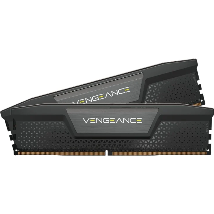 Corsair Vengeance - DDR5 - Kit - 32 GB: 2 x 16 GB - DIMM 288-PIN - 5600 MHz - PC5-44800 - CL36 - 1.25 V - ungepuffert - non-ECC - Schwarz (CMK32GX5M2B5600C36) – Bild 1