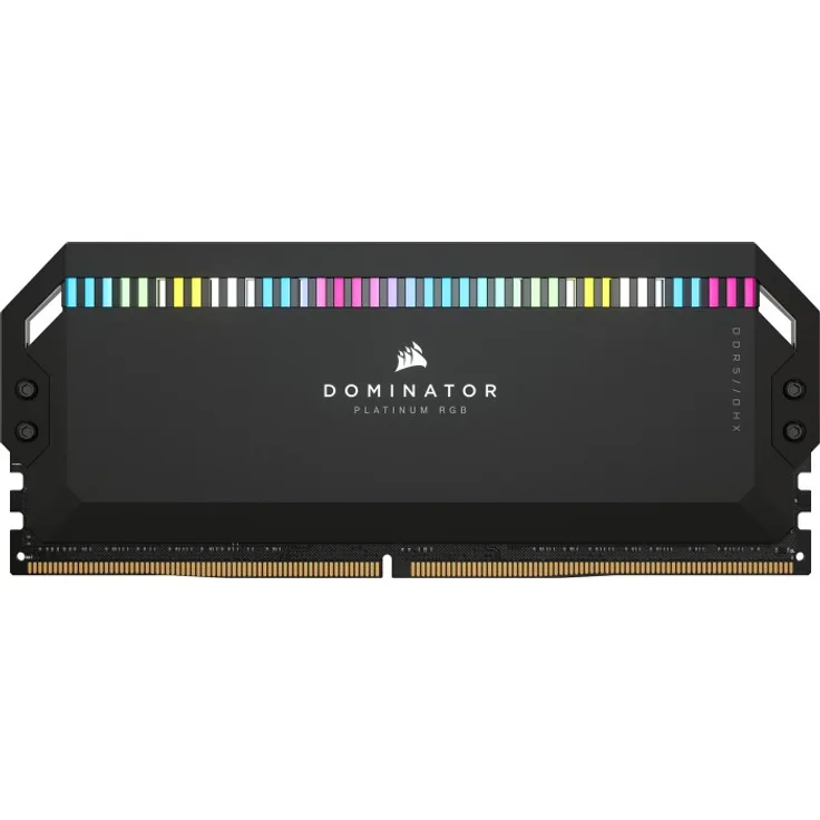 CORSAIR Dominator Platinum RGB - DDR5 - Kit - 32 GB: 2 x 16 GB - DIMM 288-PIN - 5600 MHz - PC5-44800 - CL36 - 1.25 V - ungepuffert - non-ECC - Schwarz