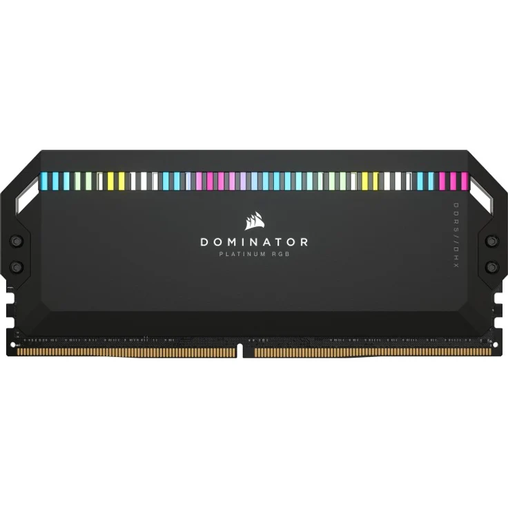 CORSAIR Dominator Platinum RGB - DDR5 - Kit - 32 GB: 2 x 16 GB - DIMM 288-PIN - 5600 MHz - PC5-44800 - CL36 - 1.25 V - ungepuffert - non-ECC - Schwarz – Bild 1