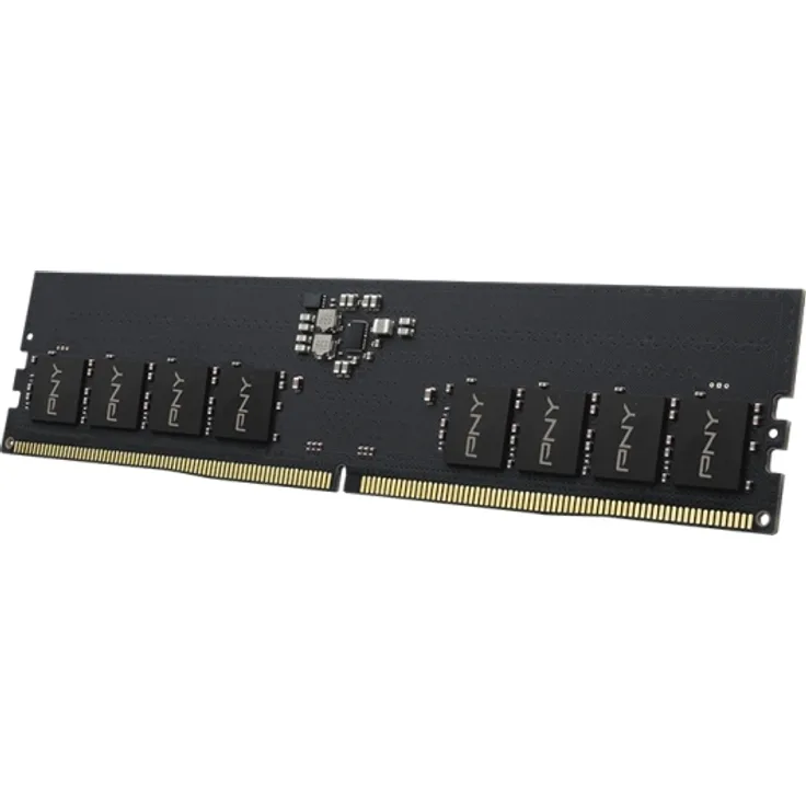 PNY - DDR5 - Modul - 8 GB - DIMM 288-PIN - 4800 MHz - PC5-38400 - CL40 - 1.1 V - ungepuffert - on-die ECC