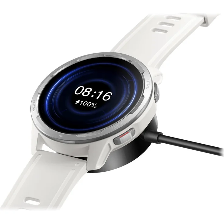 Xiaomi Watch S1 Active GL Smartwatch GPS, Unisex, 46,5 mm, TPU-Armband, Moon White – Bild 6
