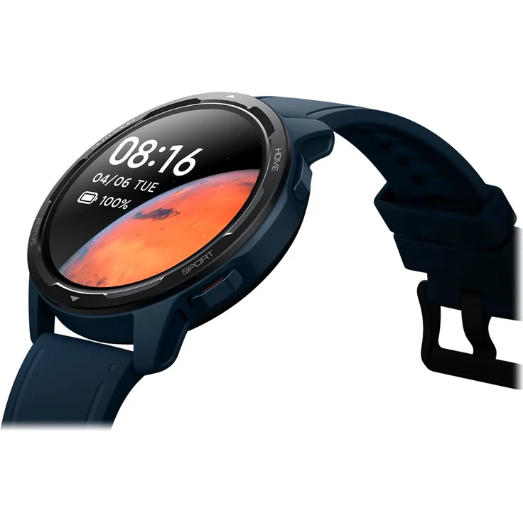 Xiaomi Watch S1 Active GL Smartwatch GPS, Unisex, 46,5 mm, TPU-Armband, Ocean Blue – Bild 9