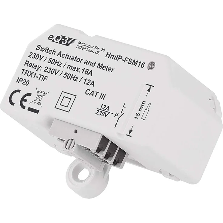 Homematic IP Schalt-Mess-Aktor (16 A) – Unterputz (HmIP-FSM16) – Bild 2
