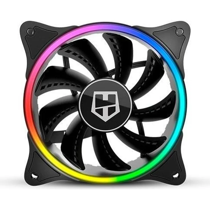 NOX NXHUMMERXFAN Computer Kühlkomponente Computergehäuse Kühler 12 cm Schwarz (NXHUMMERXFAN)