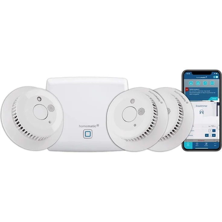 Homematic IP Starter Set Rauchwarnmelder (HmIP-SK4) – Bild 1