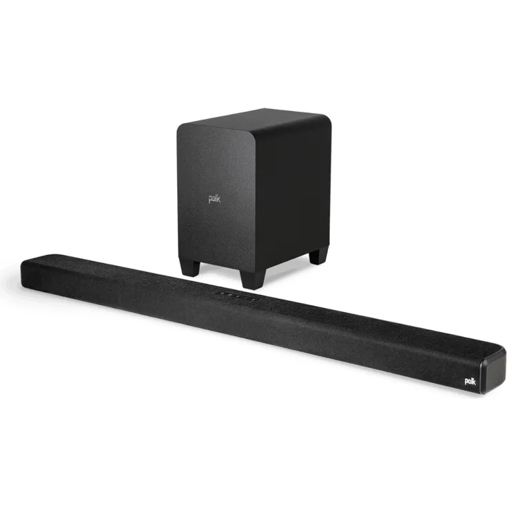 Polk Audio Signa S4 3.1.2 Soundbar mit Subwoofer, Dolby Atmos, Bluetooth, schwarz